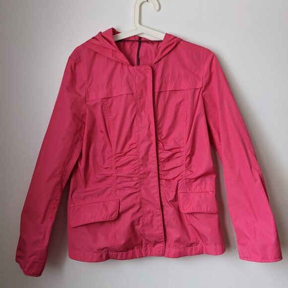 Pink Raincoat Betty Barclay Size Medium M 6 - Picture 1 of 4